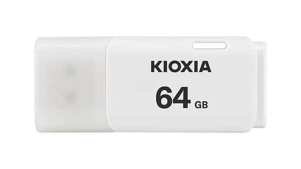 Kioxia TransMemory U202 USB flash drive 64 GB USB Type-A 2.0 White Hvit