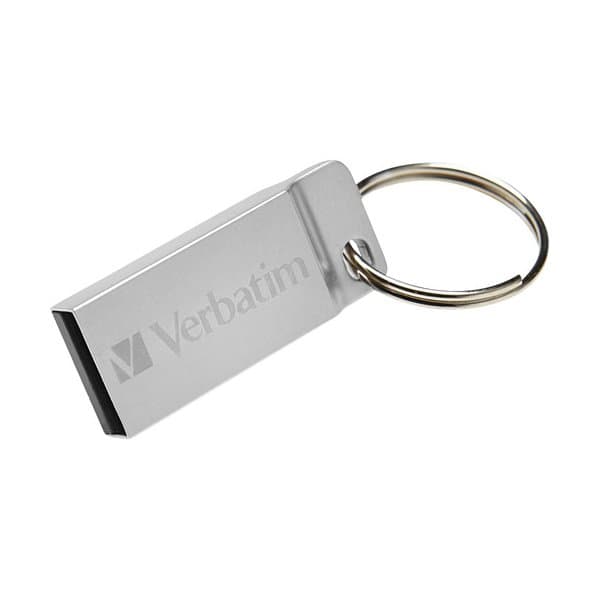 MEMORIE USB VERBATIM METAL EXECUTIVE 64GB , USB 2.0, ARGINTIU "98750" (TIMBRU VERDE 0.03 LEI) Silver