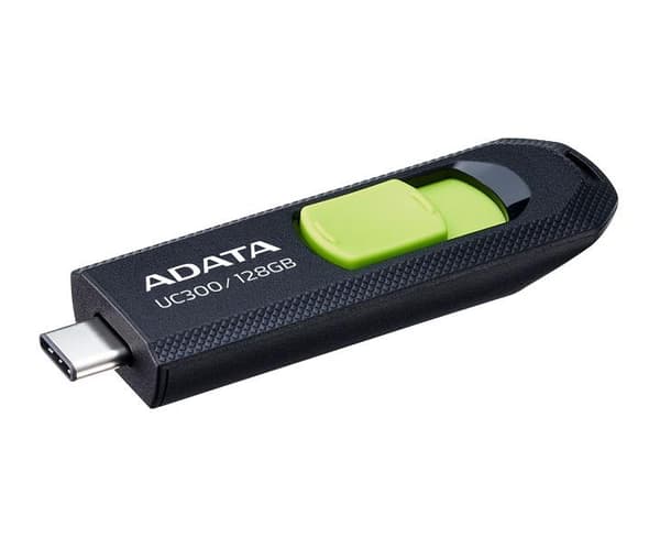 MEMORY DRIVE FLASH USB-C 128GB/ACHO-UC300-128G-RBK/GN ADATA