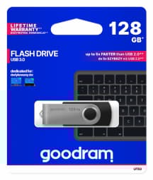 Goodram UTS3 USB flash drive 128 GB 3.2 Gen 1 (3.1 Gen 1) Black Sort
