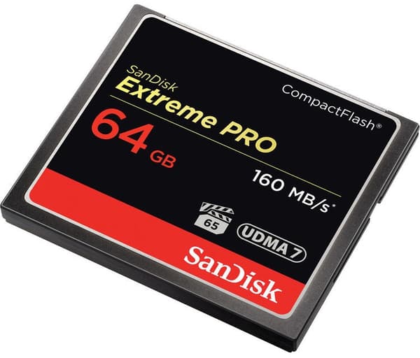 COMPACT FLASH CARD 64GB/EXTREME PRO 160MB/S VERSION