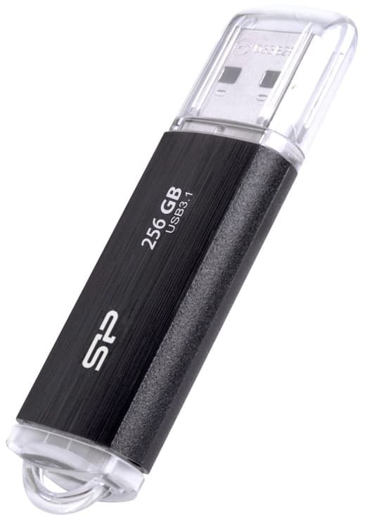 SILICON POWER Blaze B02 Pendrive USB flash drive 256 GB USB Type-A 3.2 Gen 1 (SP256GBUF3B02V1K) Black