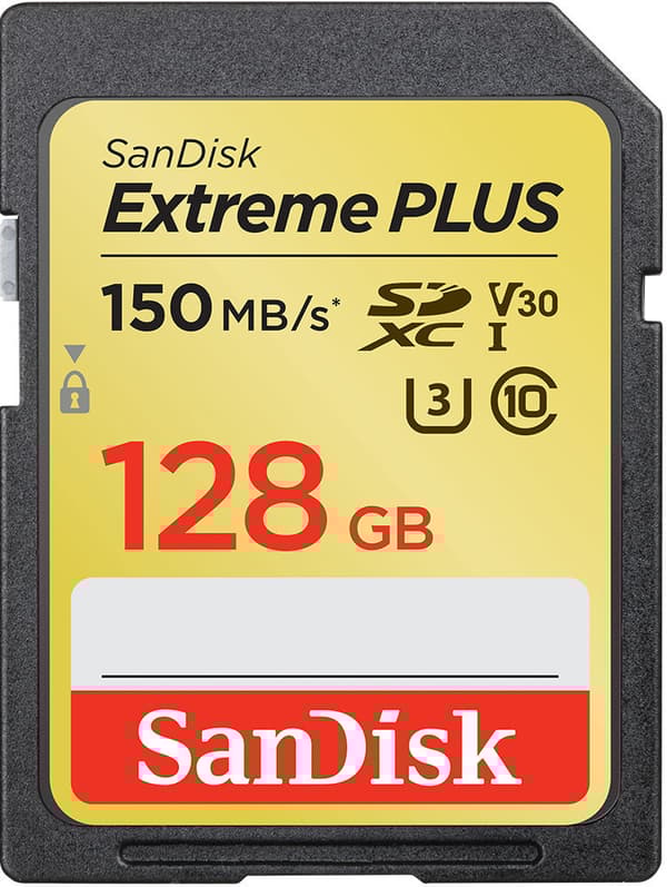 SanDisk Extreme Plus SDXC 128GB