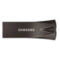 Miniatyrbild 1 av 5: Samsung | BAR Plus | MUF-256BE4/APC | 256 GB | USB 3.1 | Grey