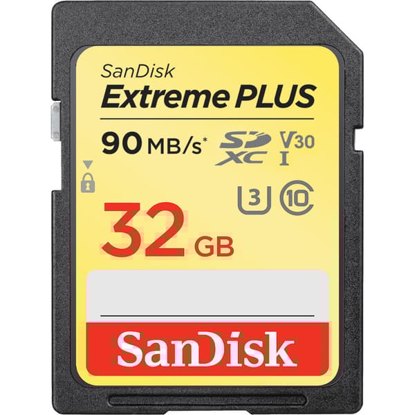 SanDisk Extreme PLUS SDHC 32GB