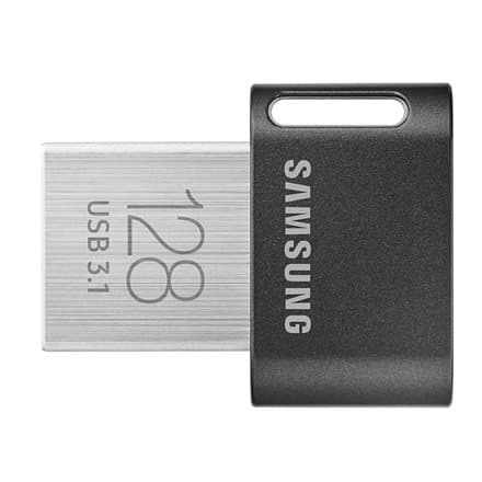 Samsung MUF-128AB USB flash drive 128 GB USB Type-A 3.2 Gen 1 (3.1 Gen 1) Grey, Silver Grå, Sølv