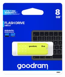 Goodram UME2 USB flash drive 8 GB USB Type-A 2.0 Yellow Gul