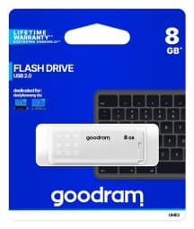 Goodram USB flash drive UME2 8 GB USB Type-A 2.0 White Hvid