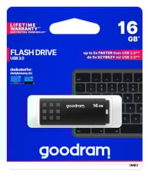 Goodram UME3 USB flash drive 16 GB USB Type-A 3.0 (3.1 Gen 1) Black musta
