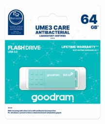GOODRAM 64GB UME3 CARE USB 3.0 Turkis