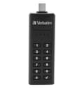 Miniatyrbillede 3 af 3: MEMORIE USB KEYPAD VERBATIM 128GB CU ENCRIPTIE AES 256-BIT, USB C "49432" (TIMBRU VERDE 0.03 LEI)