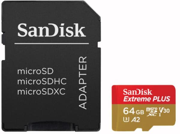 MEMORII. SD CARD Sandisk MICROSDHC 64GB CL10 SDSQXBU-064G-GN6MA, "SDSQXBU-064G-GN6MA" (timbru verde 0.03 lei)