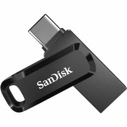Zibatmiņa SanDisk Ultra Dual Drive Go 256GB Black Sort