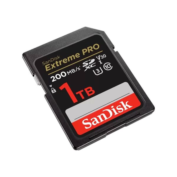 SanDisk Extreme PRO 1000 GB SDXC UHS-I klass 10