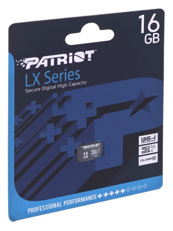 Patriot Memory PSF16GMDC10 minneskort 16 GB MicroSDHC UHS-I Klass 10