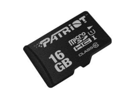 Patriot Memory PSF16GMDC10 minneskort 16 GB MicroSDHC UHS-I Klass 10