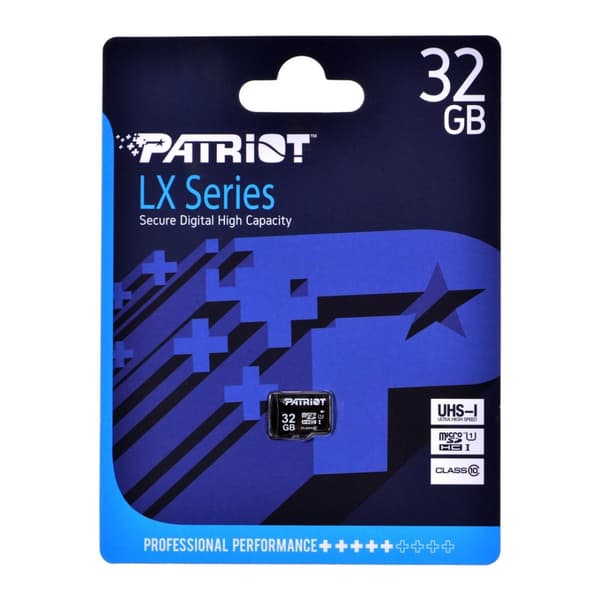 Patriot Memory PSF32GMDC10 minneskort 32 GB MicroSDHC UHS-I Klass 10