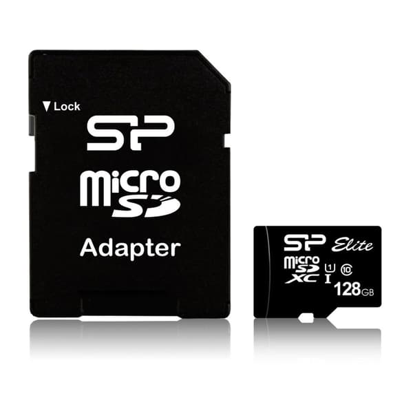 Silicon Power Elite 128 GB MicroSDXC UHS-I Klass 10