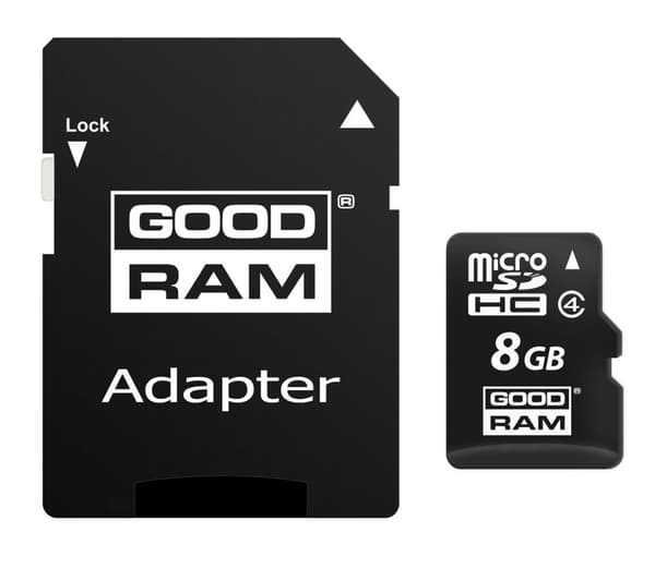 Goodram M40A 8 GB MicroSDHC UHS-I klass 4