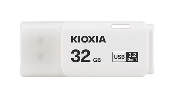 Kioxia TransMemory U301 USB flash drive 32 GB USB Type-A 3.2 Gen 1 (3.1 Gen 1) White Hvit