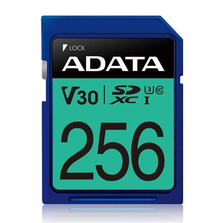 ADATA ASDX256GUI3V30S-R memory card 256 GB SDXC UHS-I Class 10