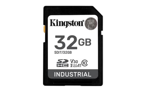 Kingston Industrial - flash memory card - 32 GB - microSDHC UHS-I