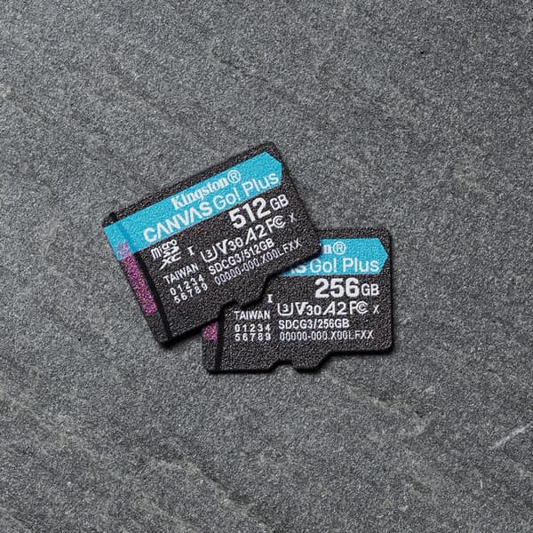 Kingston Technology 512GB microSDXC Canvas Go Plus 170R A2 U3 V30-kort + ADP