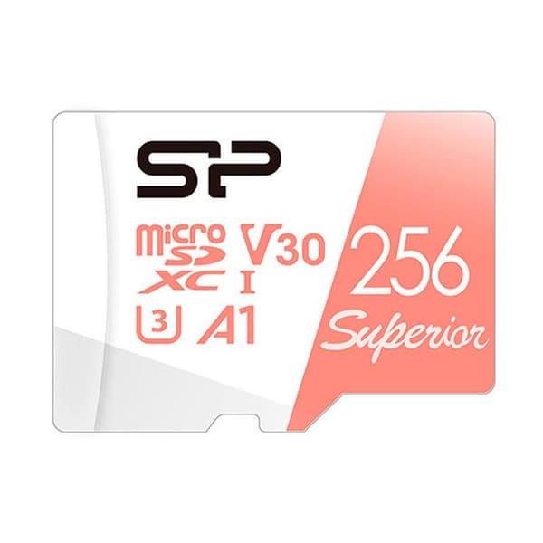 Memory card Silicon Power Superior 256GB, microSDXC, Class 10, SD Adapter