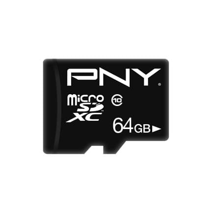 PNY Performance Plus microSDXC 64GB minneskort