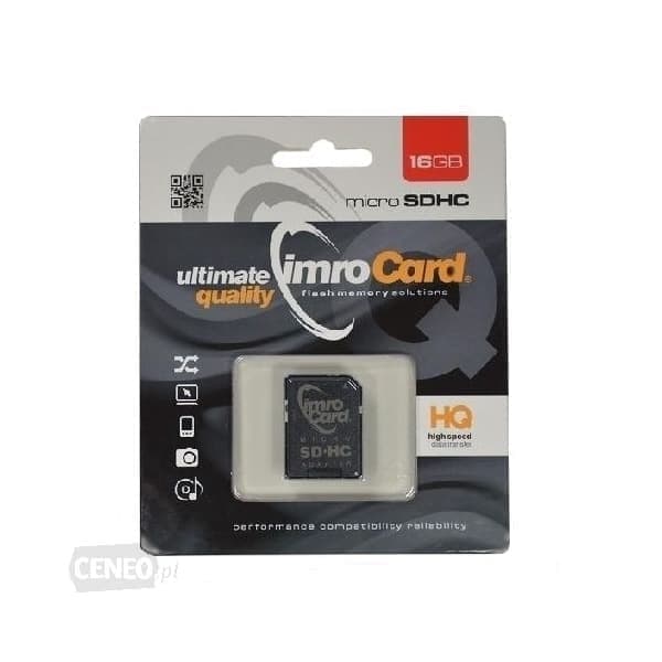 16GB Imro+ adp microSD-minnekort