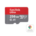 Miniatyrbild 1 av 2: Sandisk MicroSDXC Ultra Android 256GB 150MB/s CL10 Chromebook