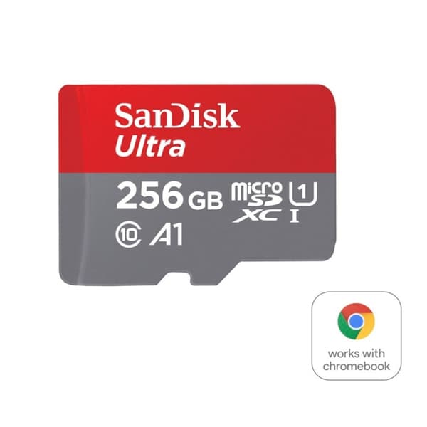 Sandisk MicroSDXC Ultra Android 256GB 150MB/s CL10 Chromebook