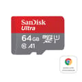 Miniatyrbild 1 av 2: Sandisk MicroSDXC Ultra Android 64GB 140MB/s CL10 Chromebook
