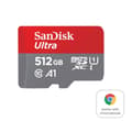 Miniatyrbillede 1 af 2: Sandisk MicroSDXC Ultra Android 512GB 150MB/s CL10 Chromebook