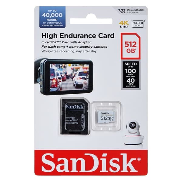 SanDisk SDSQQNR-512G-GN6IA minneskort 512 GB MicroSDXC Class 10