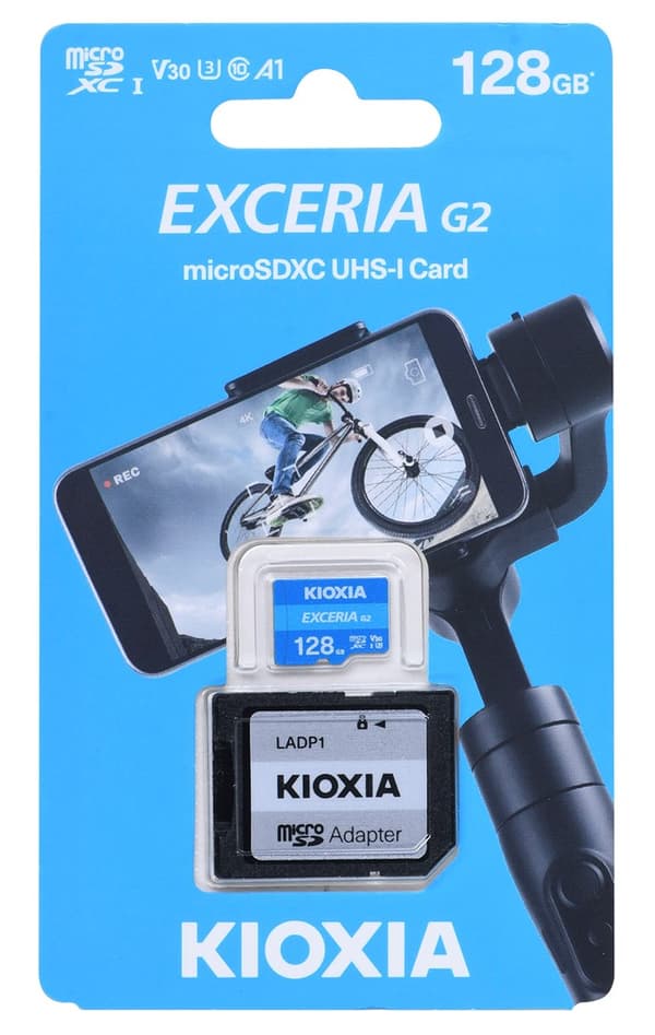 Kioxia EXCERIA G2 128 GB MicroSDHC UHS-III Klass 10