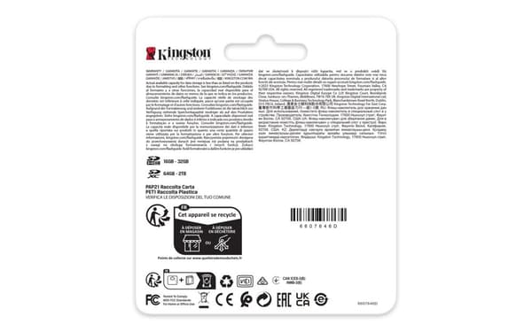 Kingston Technology 512GB Canvas React Plus SDXC UHS-II 280R/150W U3 V60 Full HD/4K