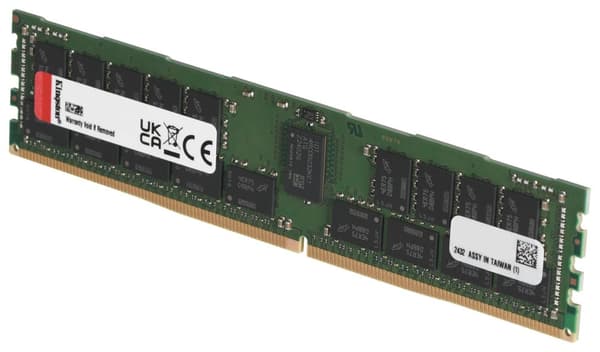 Kingston dedikeret hukommelse til HPE/HP 32GB DDR4-3200Mhz Reg ECC-modul