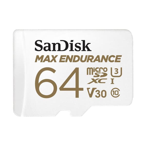 SanDisk Max Endurance 64 GB UHS-I klass 10 microSDXC-minneskort