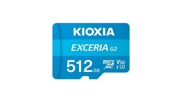 Kioxia LMEX2L512GG2 minneskort 512 GB MicroSDHC UHS-III Klass 10