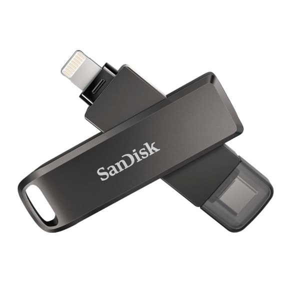 SanDisk iXpand Flash Drive Luxe 128GB Lightning / USB-C