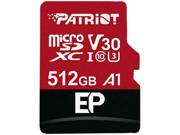 Patriot Memory PEF512GEP31MCX minneskort 512 GB MicroSDXC Klass 10