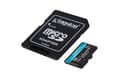 Miniatyrbillede 3 af 10: Kingston Technology 1TB microSDXC Canvas Go Plus Gen4 200MB/s A2 U3 V30-kort + adapter