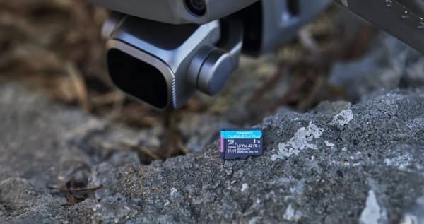 Kingston Technology 1TB microSDXC Canvas Go Plus Gen4 200MB/s A2 U3 V30-kort + adapter