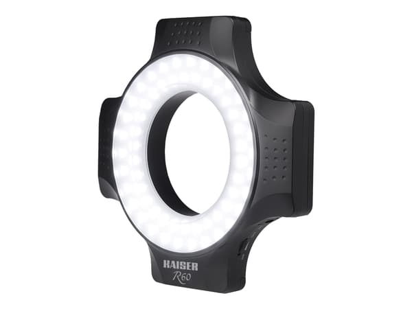 Kaiser R60 rengasvalo - Kameralys - 1 hoveder x 60 lampe - LED - DC