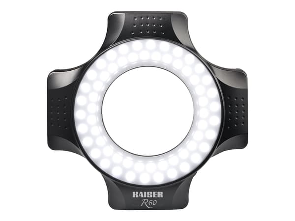 Kaiser R60 rengasvalo - Kameralys - 1 hoveder x 60 lampe - LED - DC