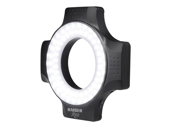 Kaiser R60 rengasvalo - Kameralys - 1 hoveder x 60 lampe - LED - DC