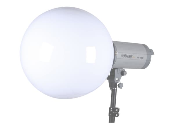 Walimex - Sfærisk diffusør - polykarbonat - Ø40 cm