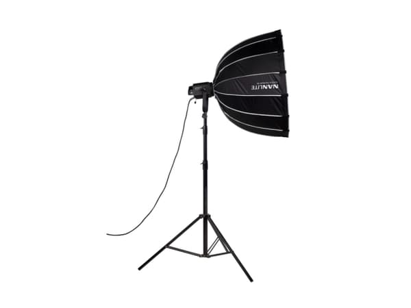 Nanlite Para 90, Sort, Sølv, 89 cm, 635 mm, 630 mm, 1,45 kg