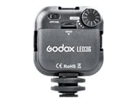 Godox LED36 - Lys på kamera - 1 hoder x 36 lampe - LED - 1.3 W - DC